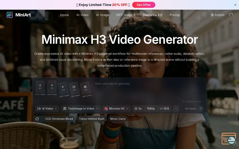 Screenshot of MiniArt