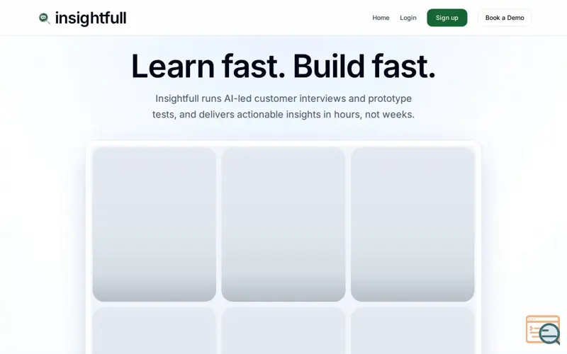 Screenshot of insightfull