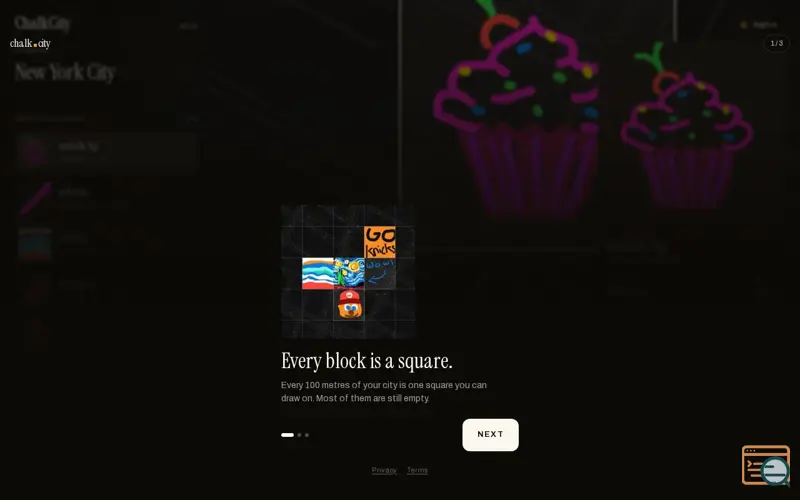 Screenshot of Chalk.City