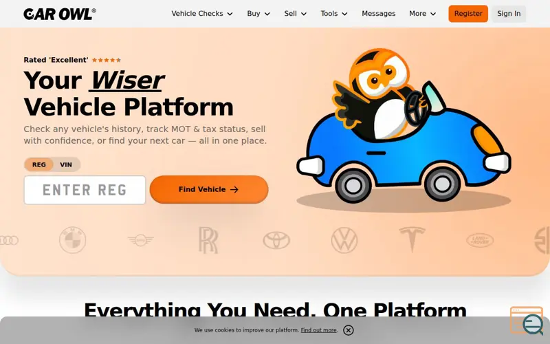 Screenshot of Car Owl