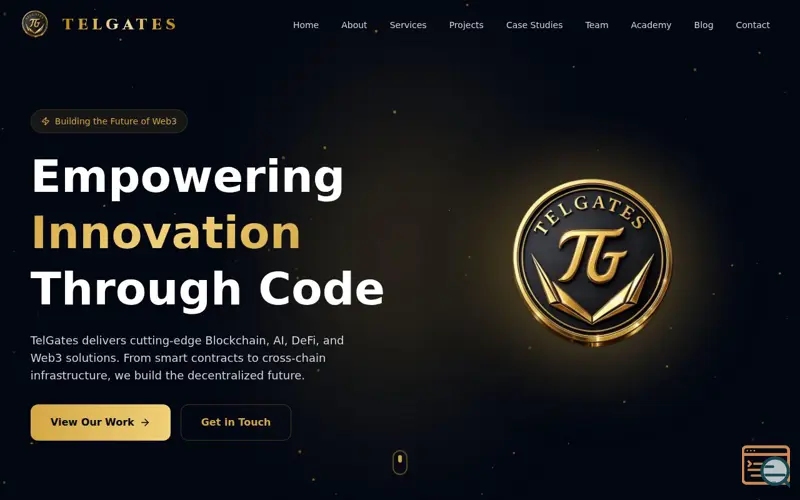 Screenshot of TelGates