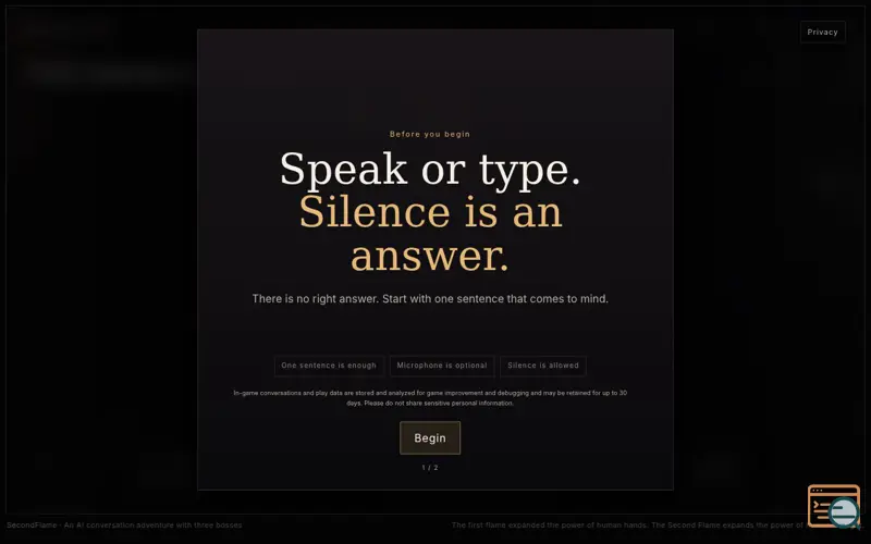 Screenshot of SecondFlame