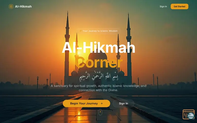 Screenshot of Al Hikmah Corner 