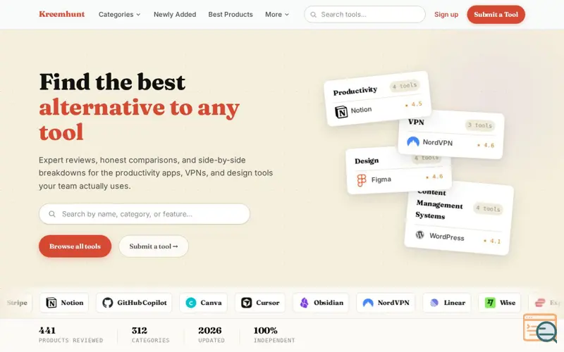 Screenshot of Kreemhunt