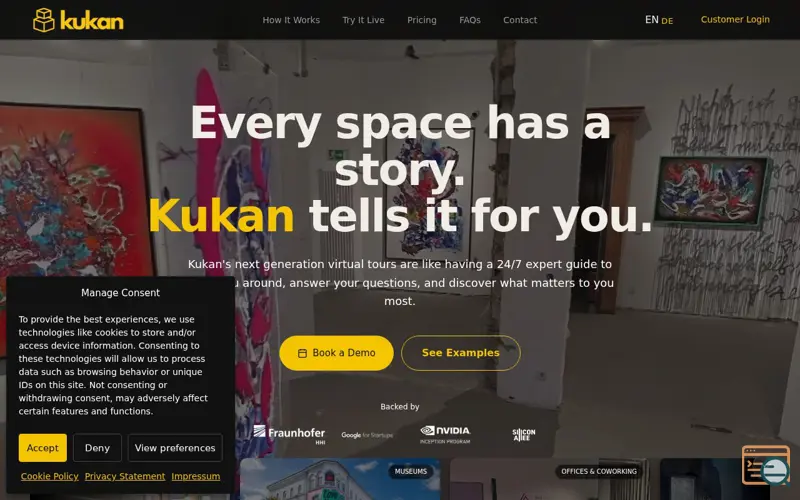 Screenshot of Kukan AI