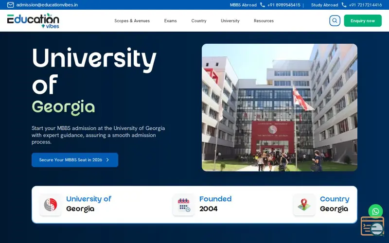 Screenshot of Education Vibes