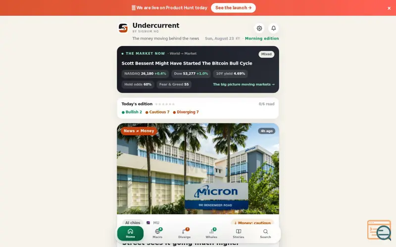 Screenshot of Undercurrent