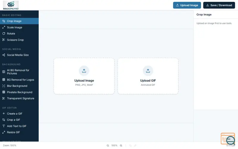 Screenshot of MagicPicPro
