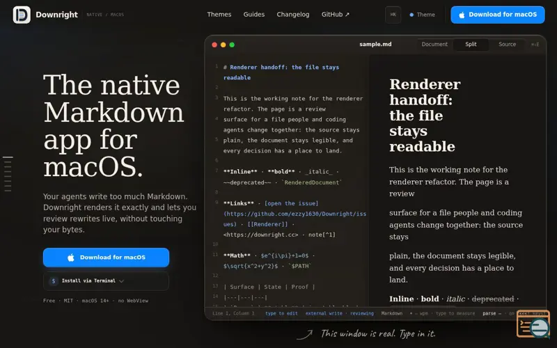 Screenshot of Downright
