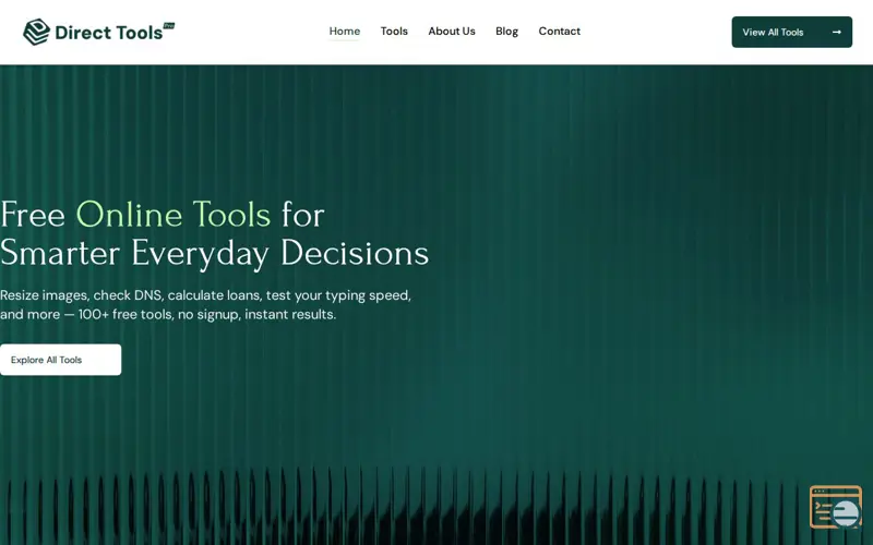 Screenshot of Direct Tools Pro