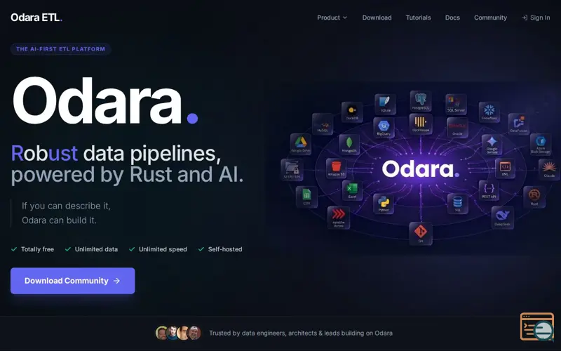 Screenshot of Odara