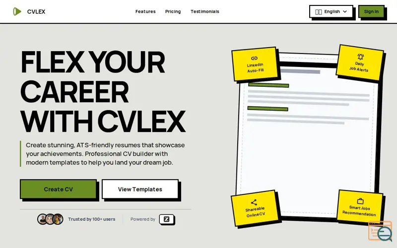 Screenshot of CVLEX, a launch using Midtrans