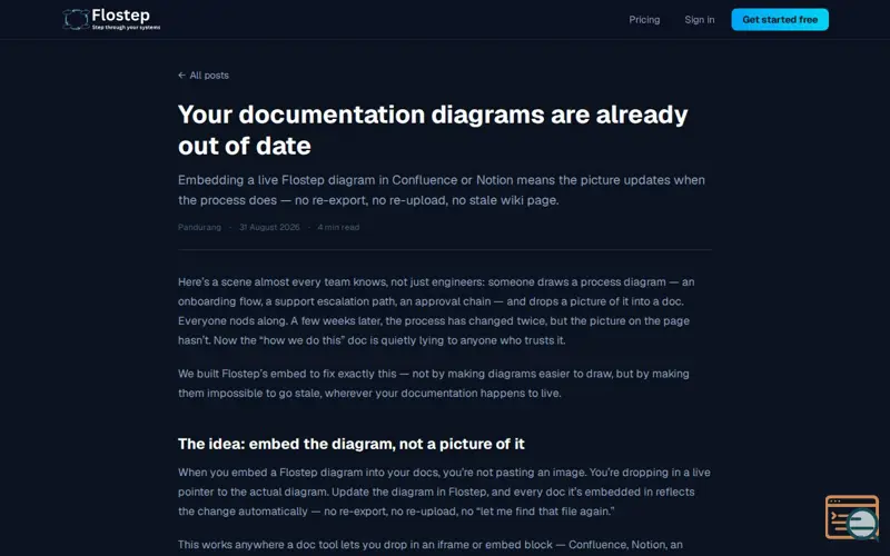 Screenshot of Flostep