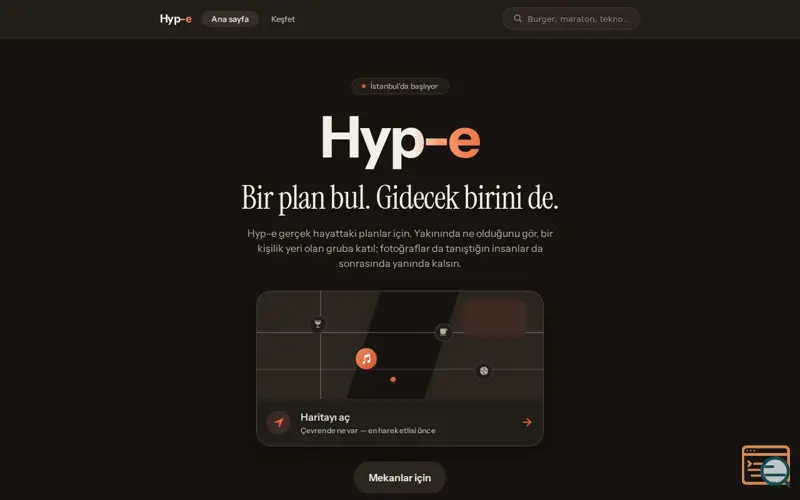 Screenshot of Hyp-e
