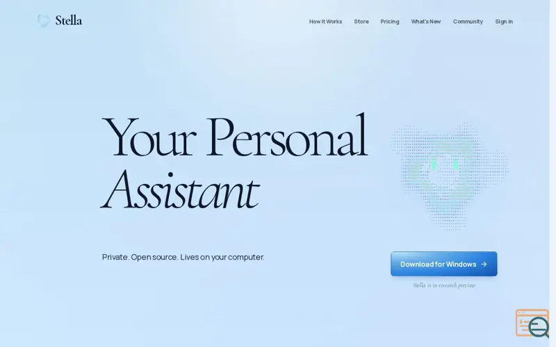 Screenshot of Stella, a launch using Better Auth