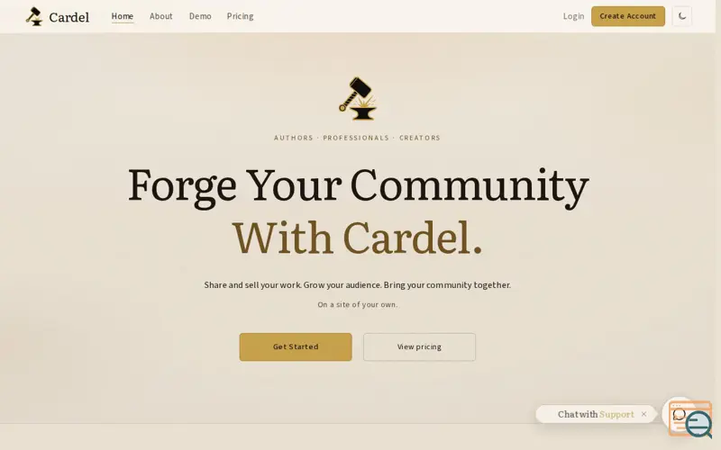 Screenshot of Cardel