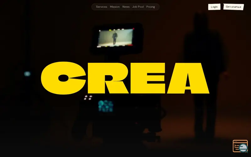 Screenshot of CREA