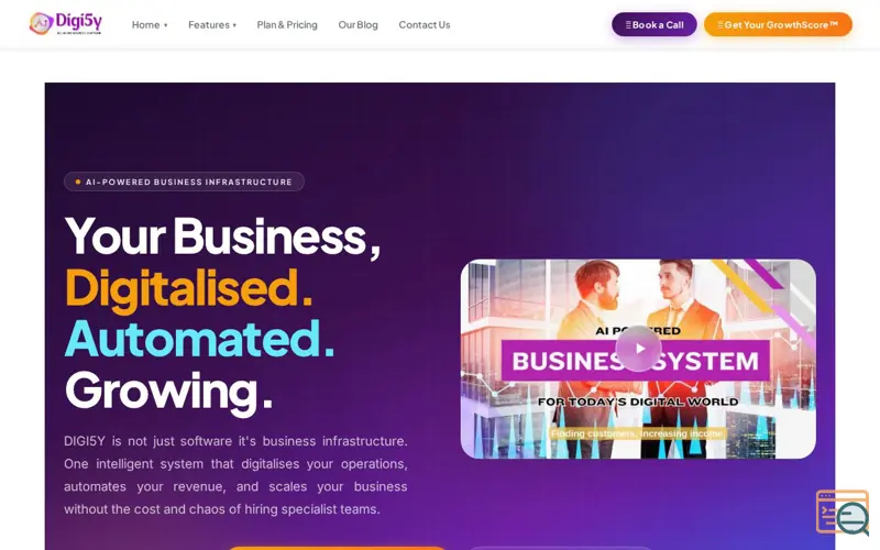 Screenshot of DIGI5Y