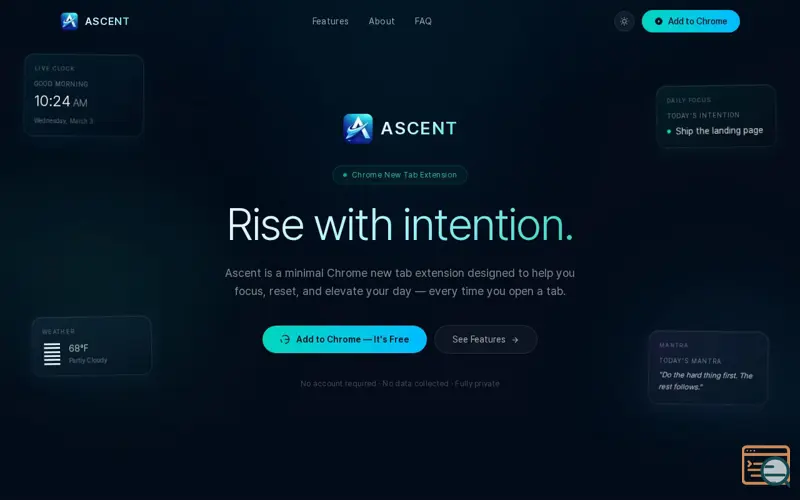 Screenshot of Ascent