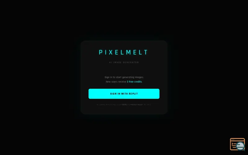 Screenshot of PixelMelt AI