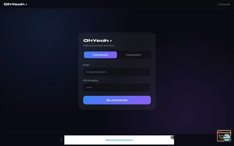 Screenshot of OhYeah