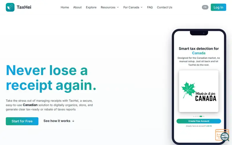Screenshot of TaxHei