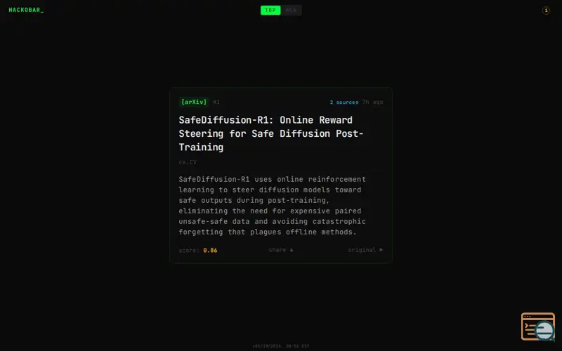 Screenshot of HACKOBAR_