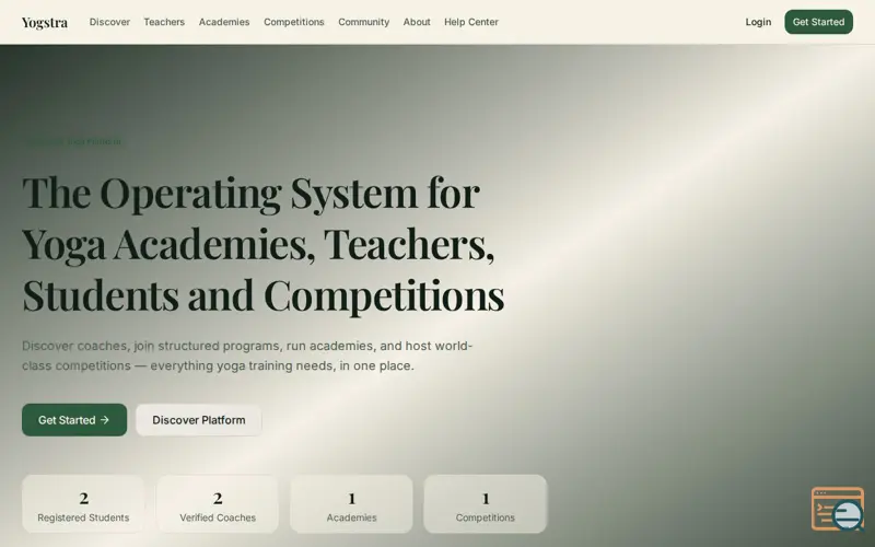 Screenshot of Yogstra