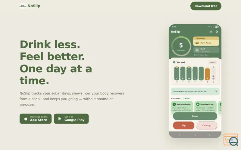 Screenshot of NoSlip