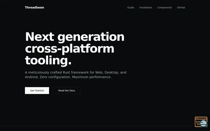 Screenshot of Threadloom