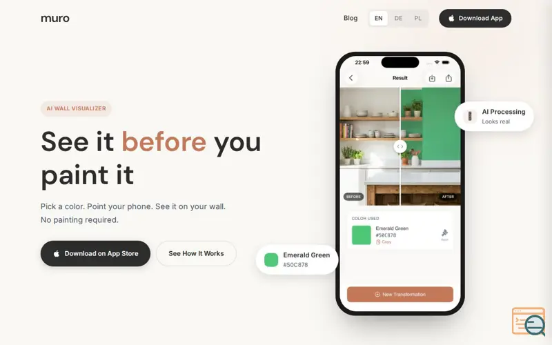 Screenshot of Muro