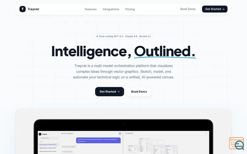 Screenshot of Traycer