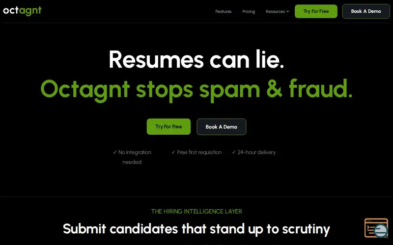 Screenshot of Octagnt