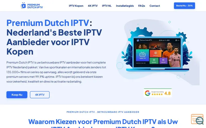 Screenshot of Premium Dutch IPTV