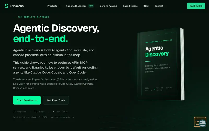 Screenshot of The Agentic Discovery Playbook