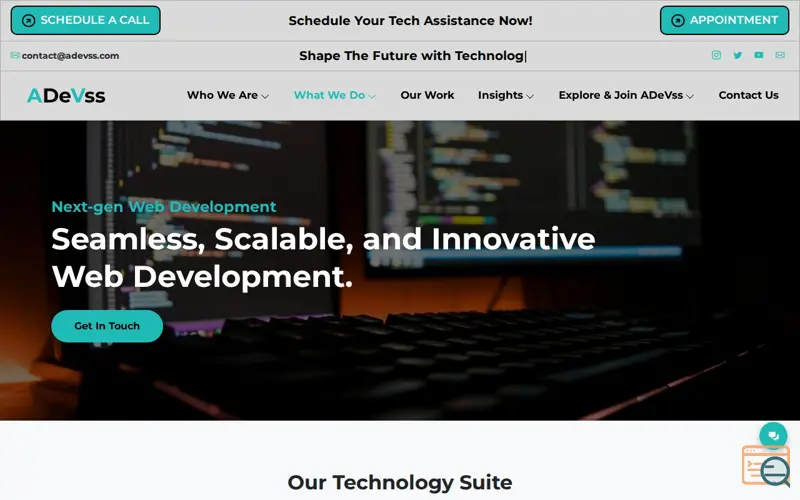Screenshot of Startup Website Launch Kit by ADeVss