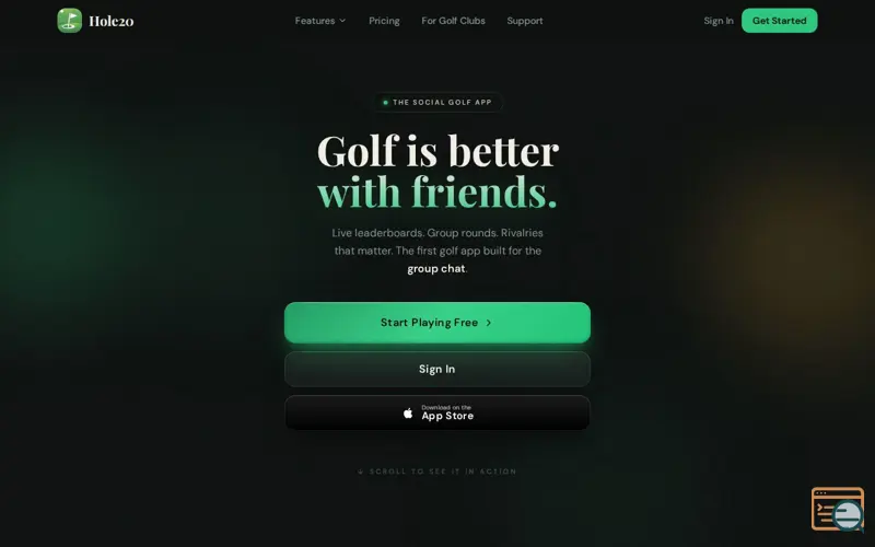 Screenshot of Hole20
