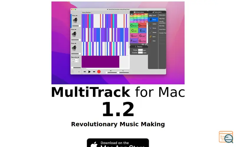 Screenshot of MultiTrack for Mac