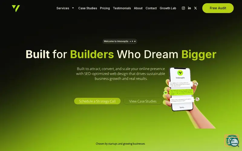 Screenshot of Innovaytix