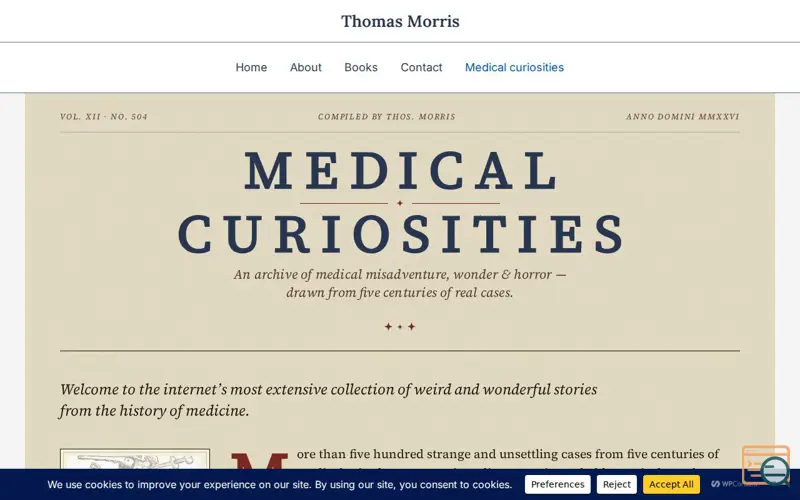 Screenshot of Thomas-morris
