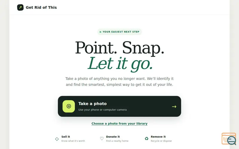 Screenshot of Get Rid of This