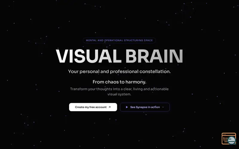Screenshot of Visual Brain