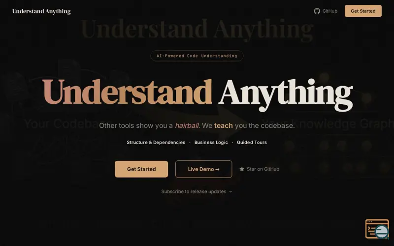 Screenshot of Understand Anything
