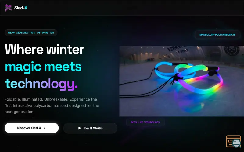 Screenshot of Sled-X