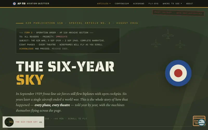 Screenshot of The Six-Year Sky