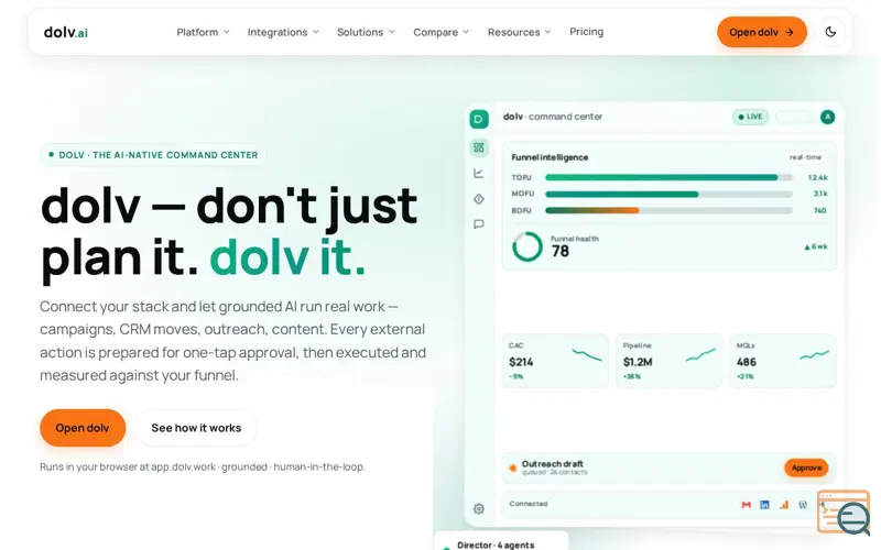 Screenshot of dolv