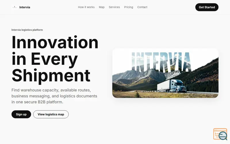 Screenshot of Intervia