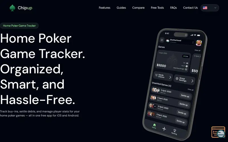 Screenshot of Chipup