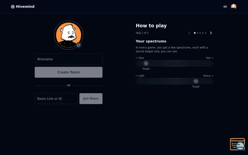 Screenshot of Hivemind