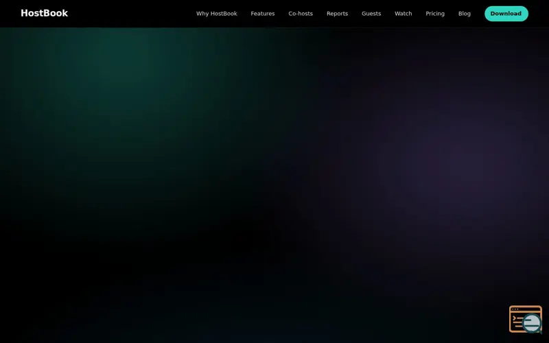 Screenshot of HostBook - Profitable hosting, solved.